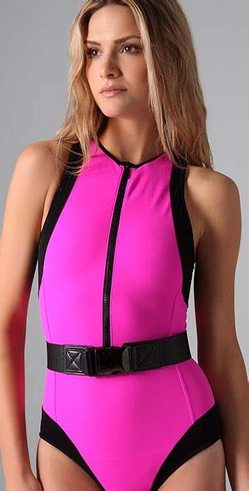 michael kors color block maillot